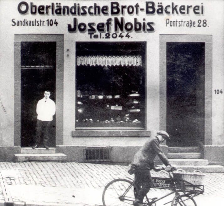 B&auml;ckerei Josef Nobis an der Sandkaulstra&szlig;e 1926