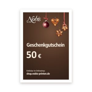 Geschenkgutschein 50 € – Weihnachten