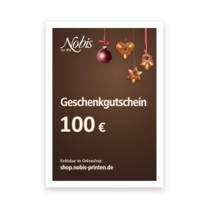 Geschenkgutschein 100 € – Weihnachten