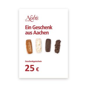 Geschenkgutschein 25 € – Aachener Printen