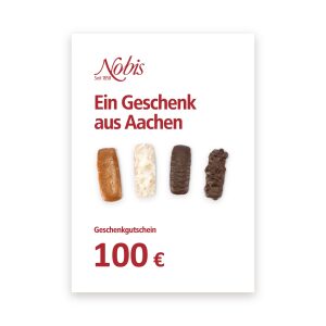 Geschenkgutschein 100 € – Aachener Printen