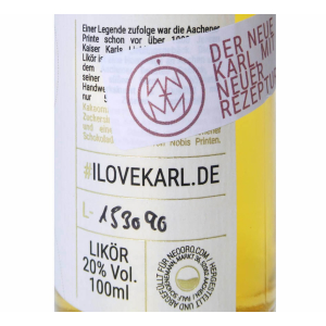 KARL Aachener Printen Lik&ouml;r / 20% / 100ml
